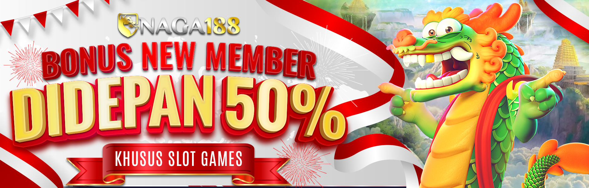 BONUS NEW MEMBER 50% (DIDEPAN)