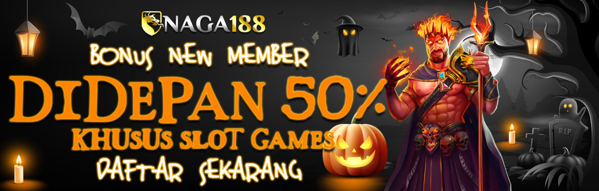 BONUS NEW MEMBER 50% (DIDEPAN)