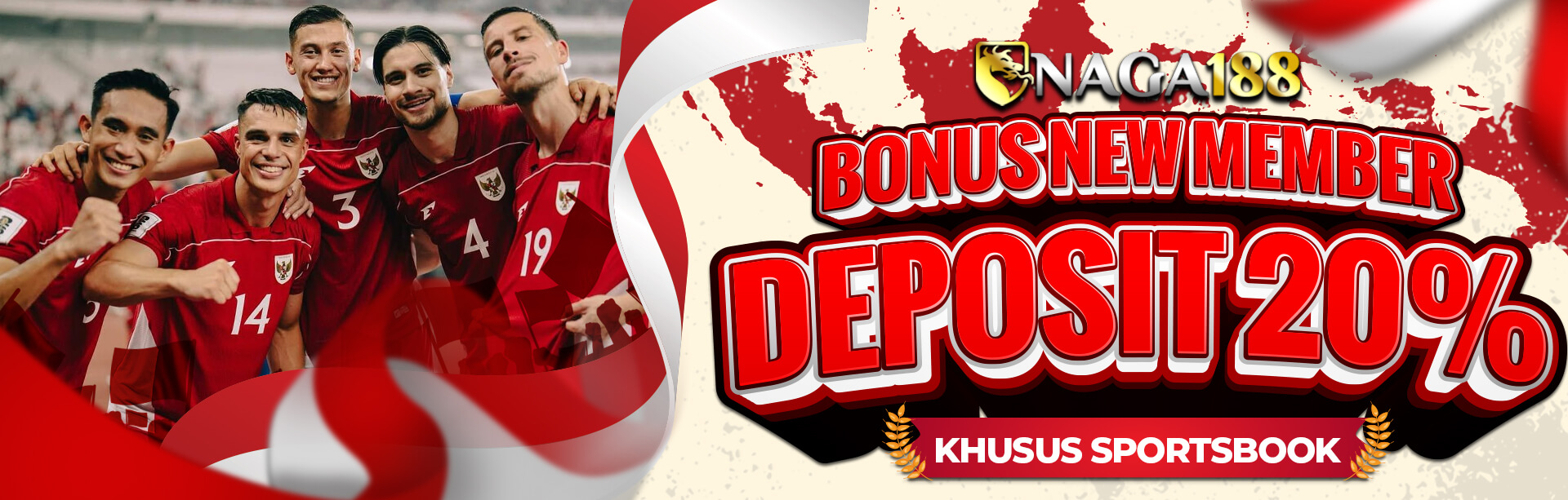 BONUS NEW MEMBER 20% SPORTBOOKS