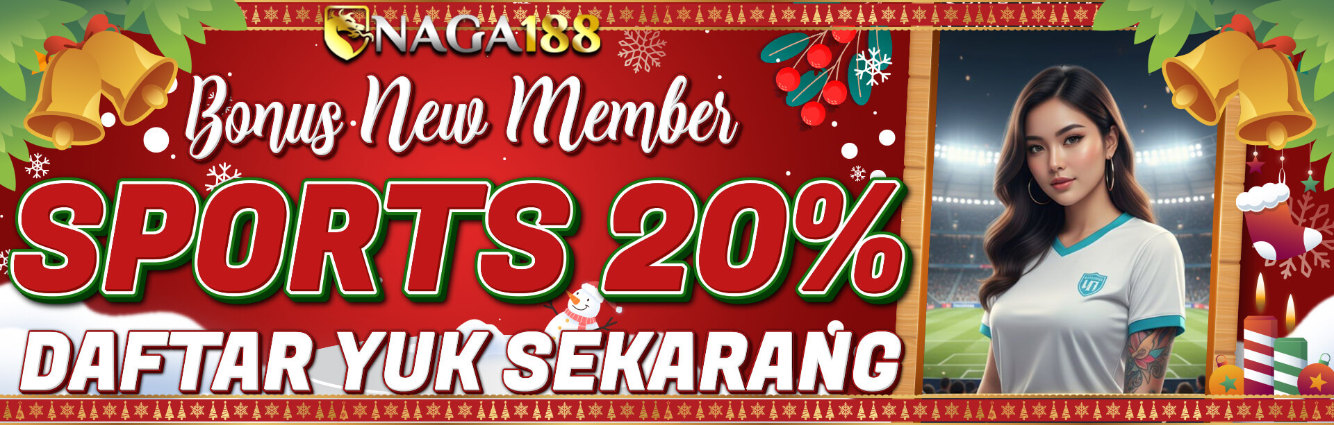 BONUS NEWMEMBER SPROTSBOOK 20%