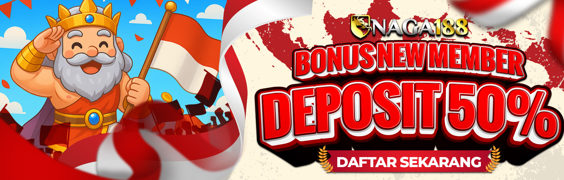 BONUS NEW MEMBER 50% (DIDEPAN)