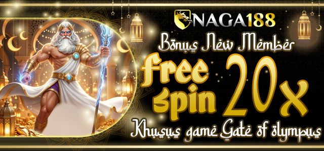 BONUS NEW MEMBER FREESPIN 20X