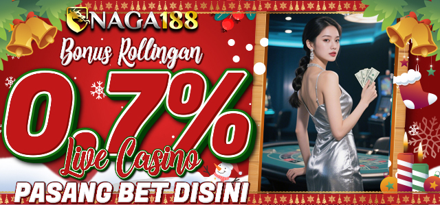BONUS ROLLINGAN LIVE CASINO 0.7%