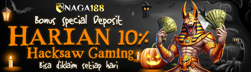 BONUS SPECIAL HACKSAW GAMING 10%