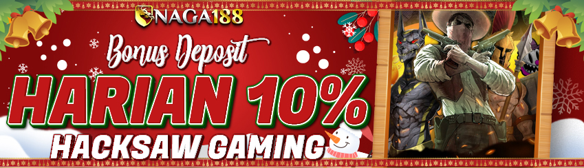 BONUS SPECIAL HACKSAW GAMING 10%