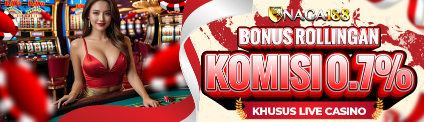 BONUS ROLLINGAN LIVE CASINO 0.7%