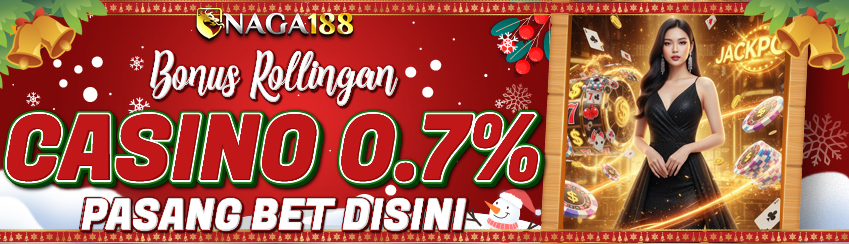 BONUS ROLLINGAN LIVE CASINO 0.7%
